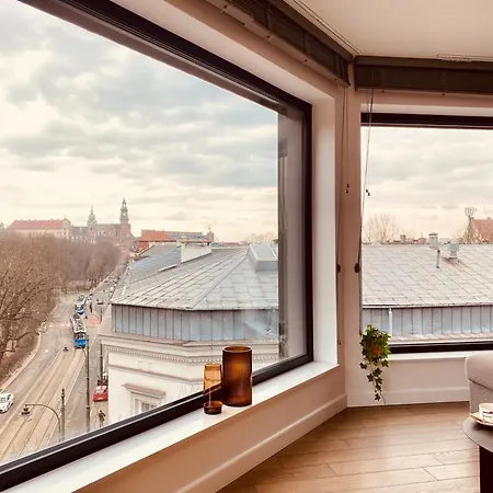 Panorama View By Mint Apartment Krakau Exterior foto